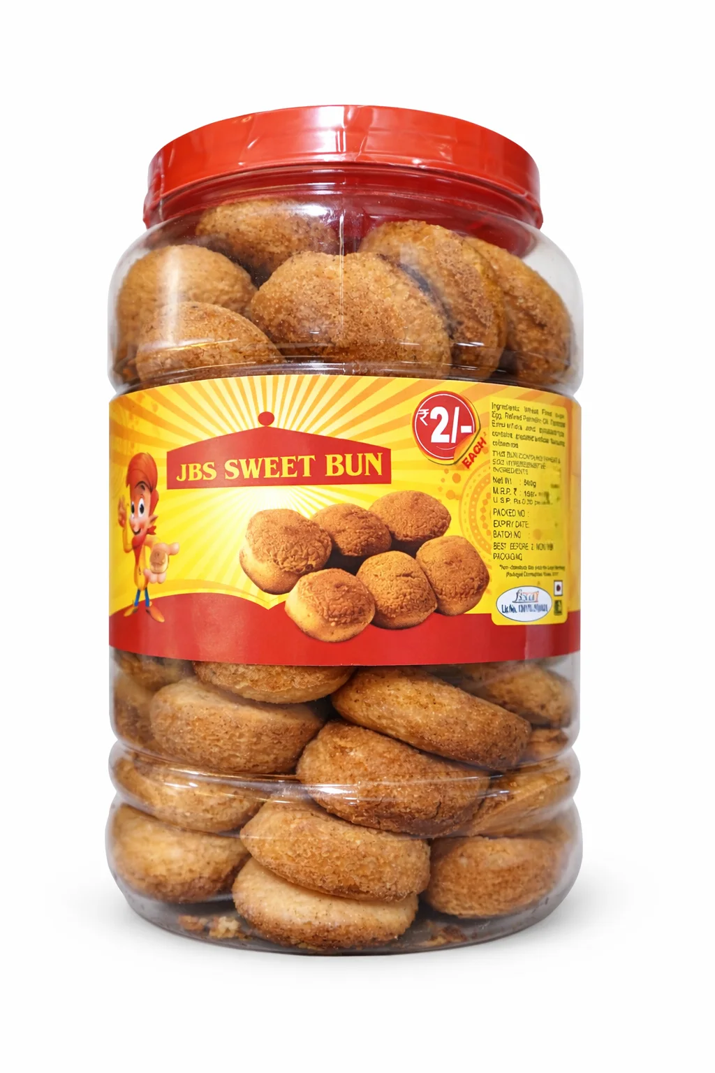 2R JBS Fruit Bun Jar
