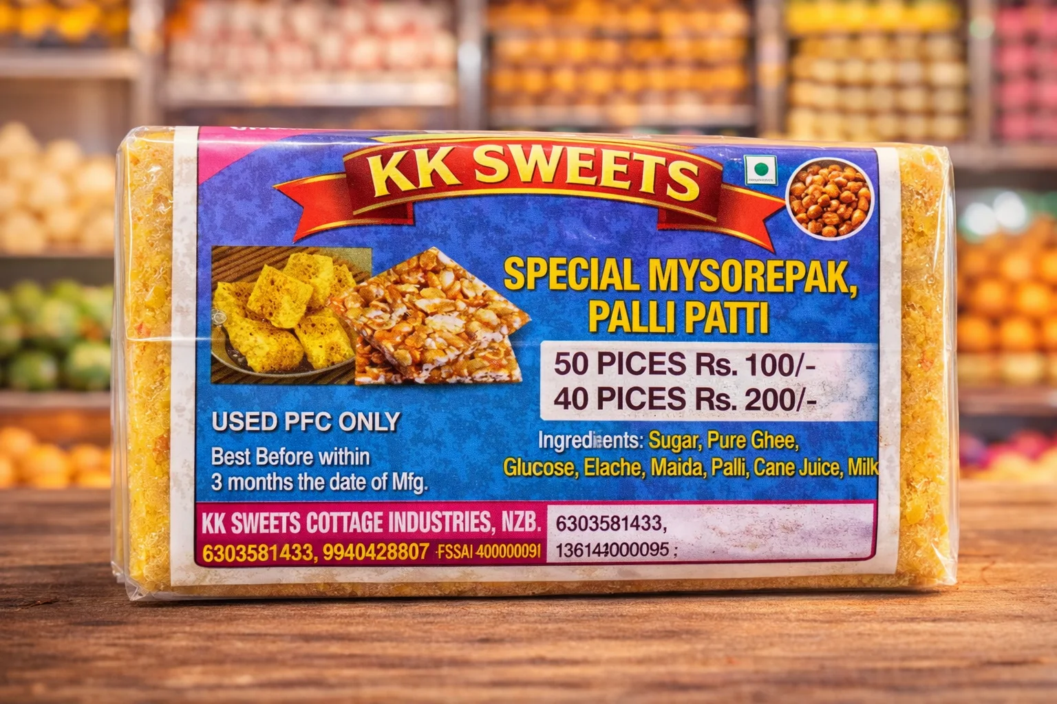 2r Mysore Pak Pac